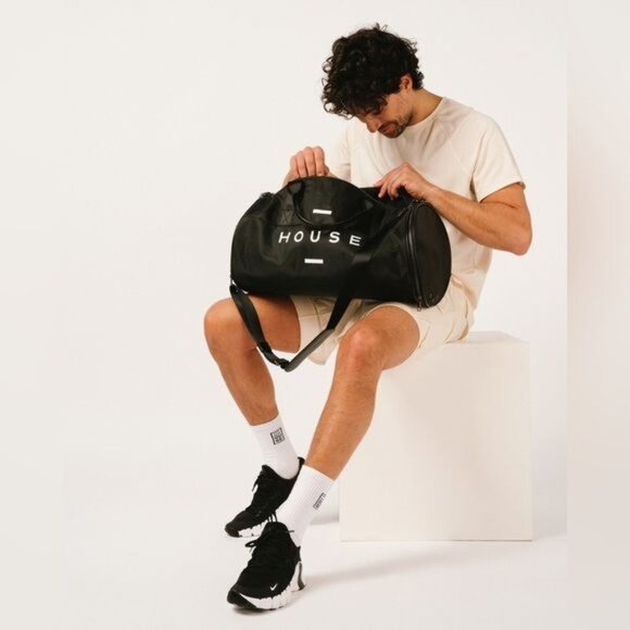 HOUSE ID Duffle Bag in Black - Picture 3 of 6